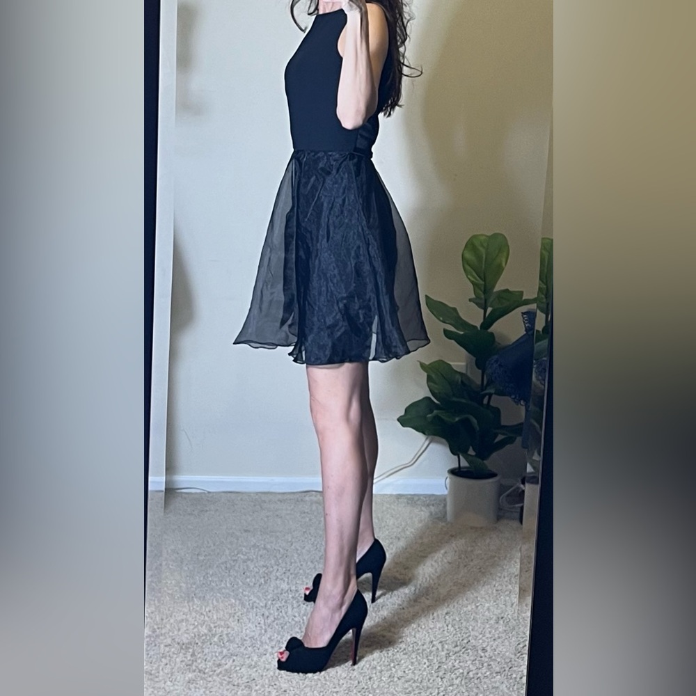 Ann Taylor Black Formal Dress